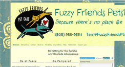 Desktop Screenshot of fuzzyfriendsps.com