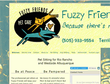 Tablet Screenshot of fuzzyfriendsps.com